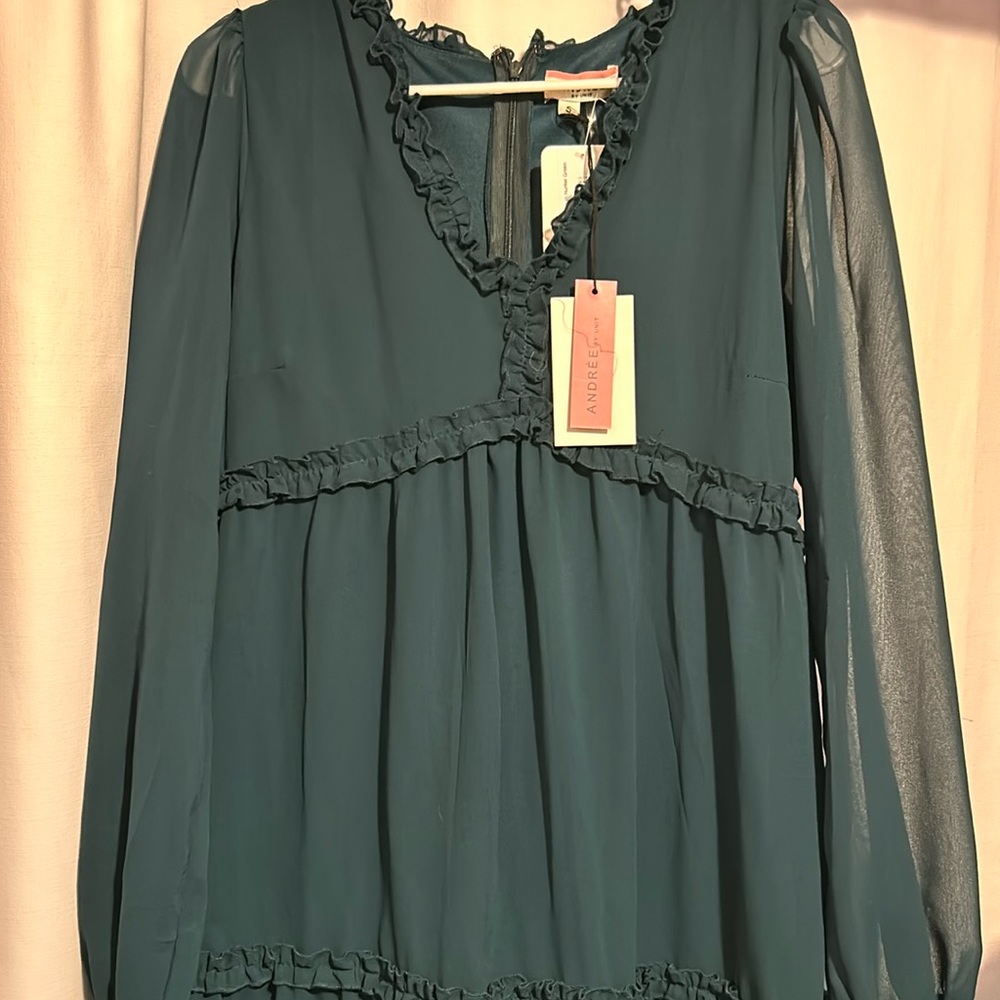 Andree Hunter Green Dress
